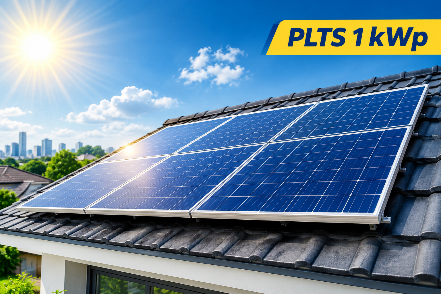 Surya Panel Jakarta & Jabodetabek jasa pemasangan surya panel plts 1 kwp
