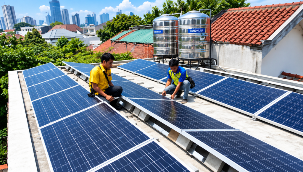 surya panel atau solar panel dan apa itu surya panel